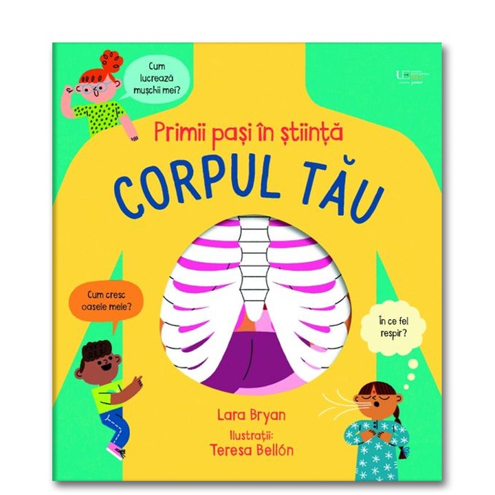 Primii pasi in stiinta: Corpul tau, Carte cu clapete, Usborne Books