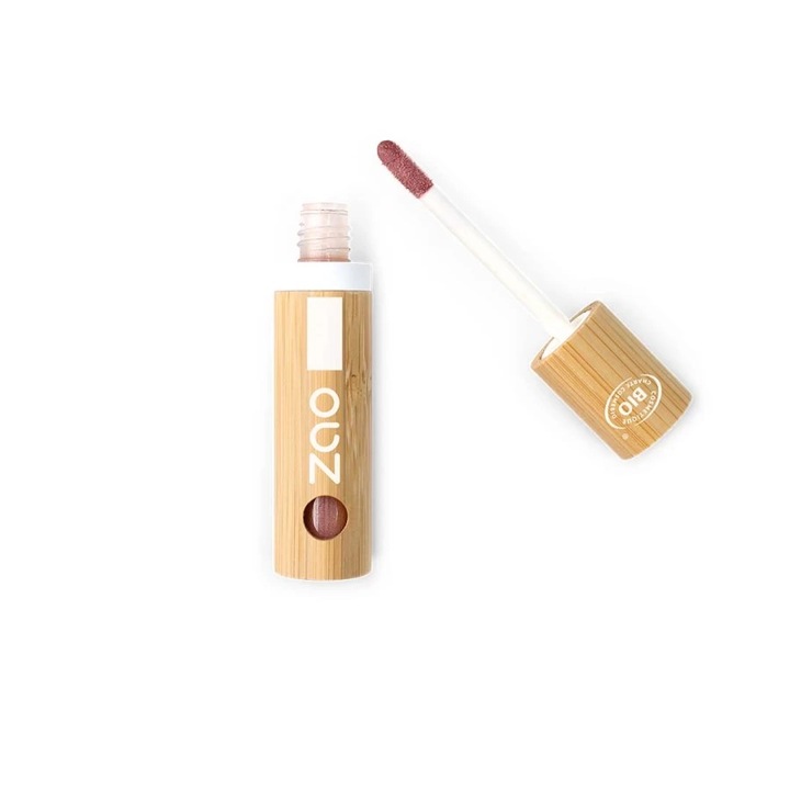 Gloss de Buze Organic 015, Glam Brown, Hidratare & Confort, 3.8ml