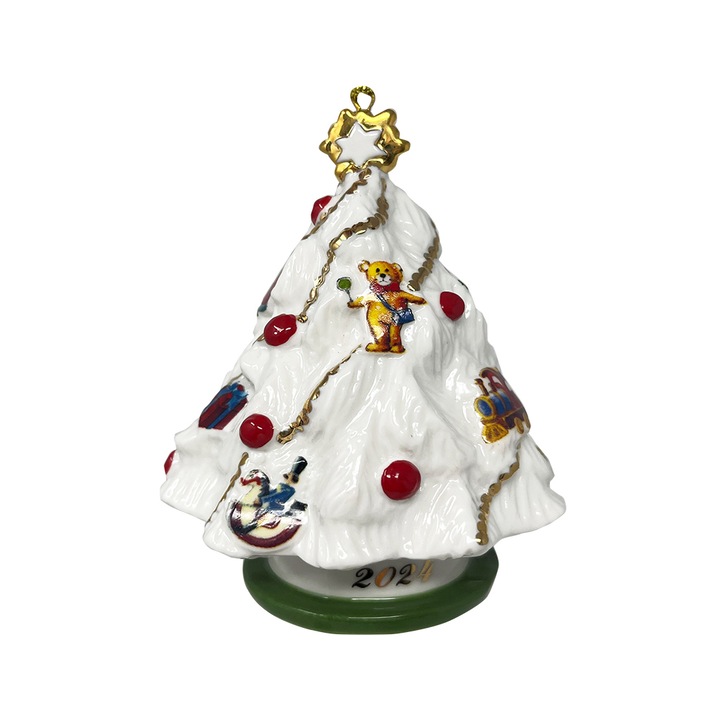 Ornament pom de Craciun Villeroy & Boch Christmas Classics Christmas Tree, portelan
