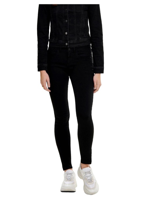 Дамски дънки, Only, Вискоза, Черни, XL-L30 INTL