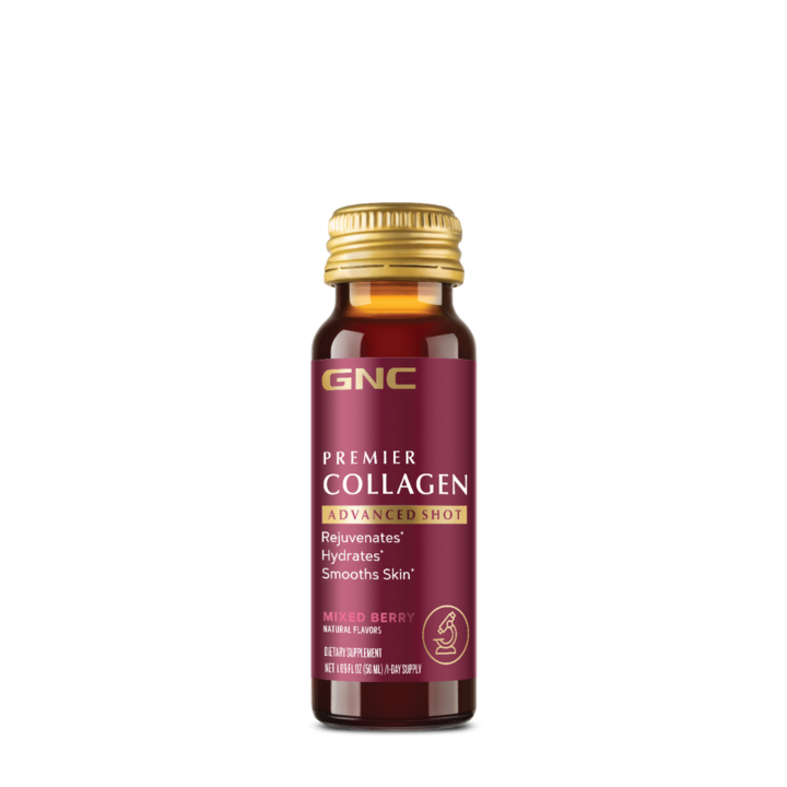GNC Premier Collagen, Formula Premium de Peptide de Colagen Hidrolizat Marin Lichid cu Aroma de Fructe de Padure, 50 ml