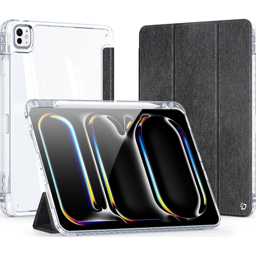 Husa tableta Dux Ducis Unid pentru iPad Pro 11" 5 gen. 2024 negru-transparent