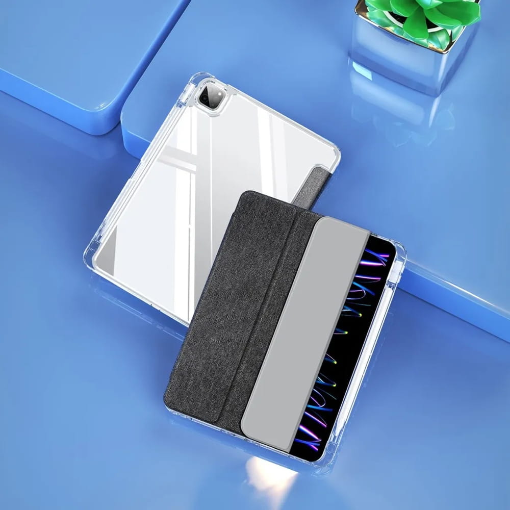 Husa tableta Dux Ducis Unid pentru iPad Pro 11" 5 gen. 2024 negru-transparent