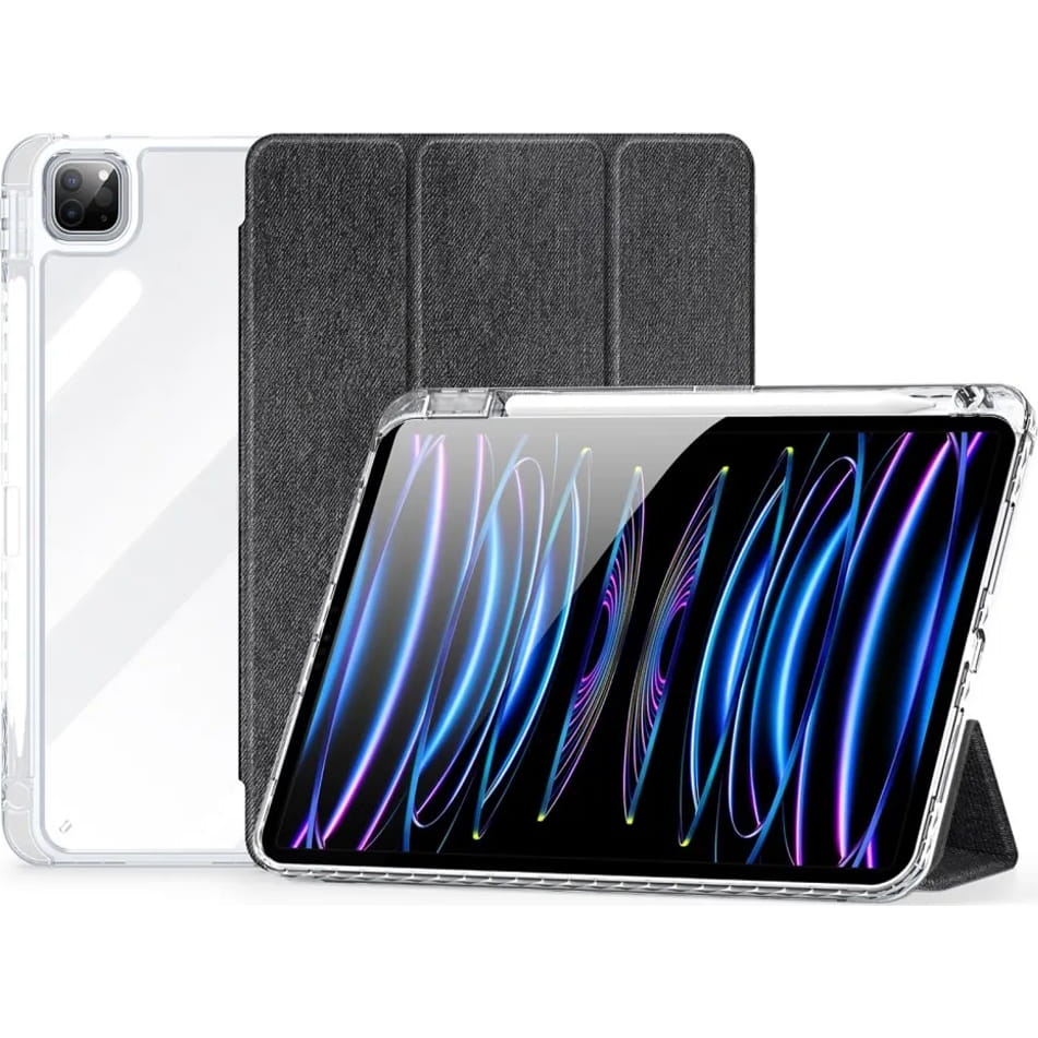 Husa tableta Dux Ducis Unid pentru iPad Pro 11" 5 gen. 2024 negru-transparent