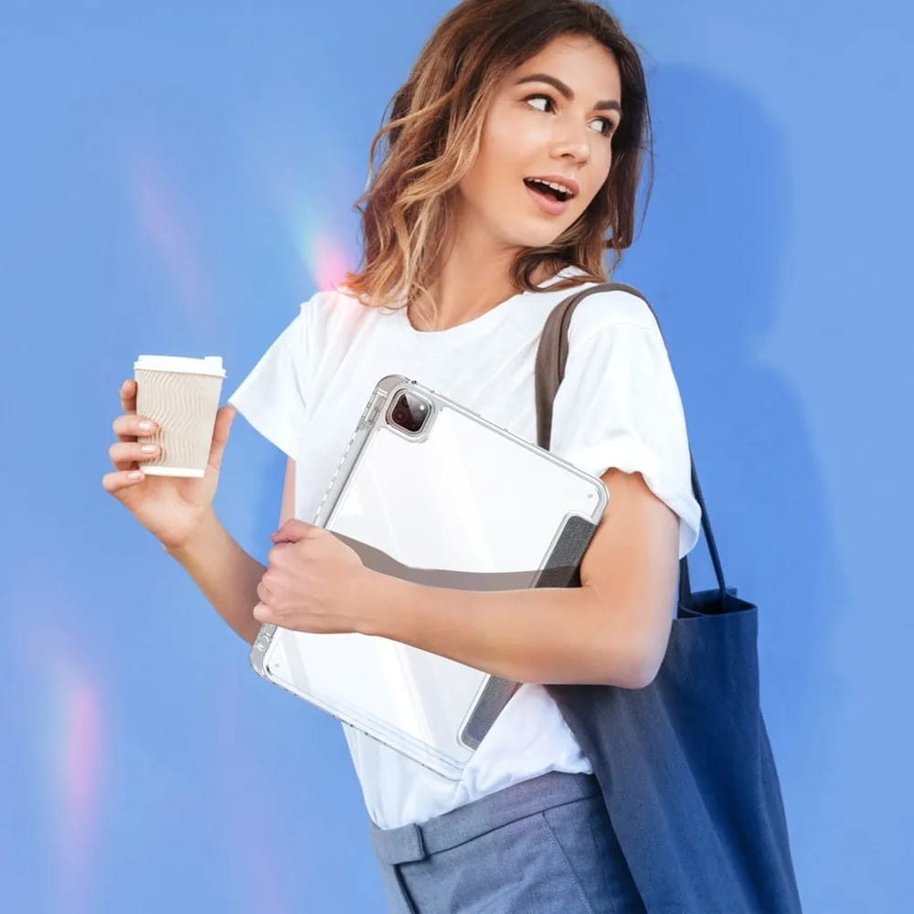 Husa tableta Dux Ducis Unid pentru iPad Pro 11" 5 gen. 2024 negru-transparent