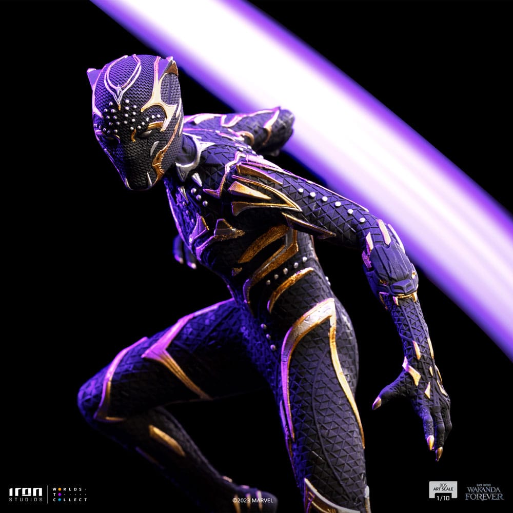 Black Panther スタチュー Diamond Select Black Panther Movie Marvel Gallery PVC Statue Black