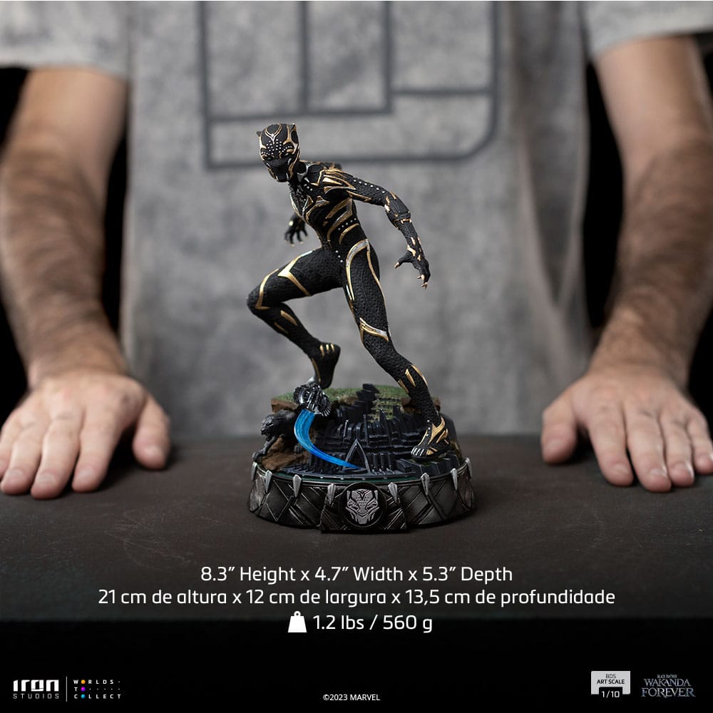 Figurina Black Panther Shuri, Iron Studios, 21x12x13.5cm