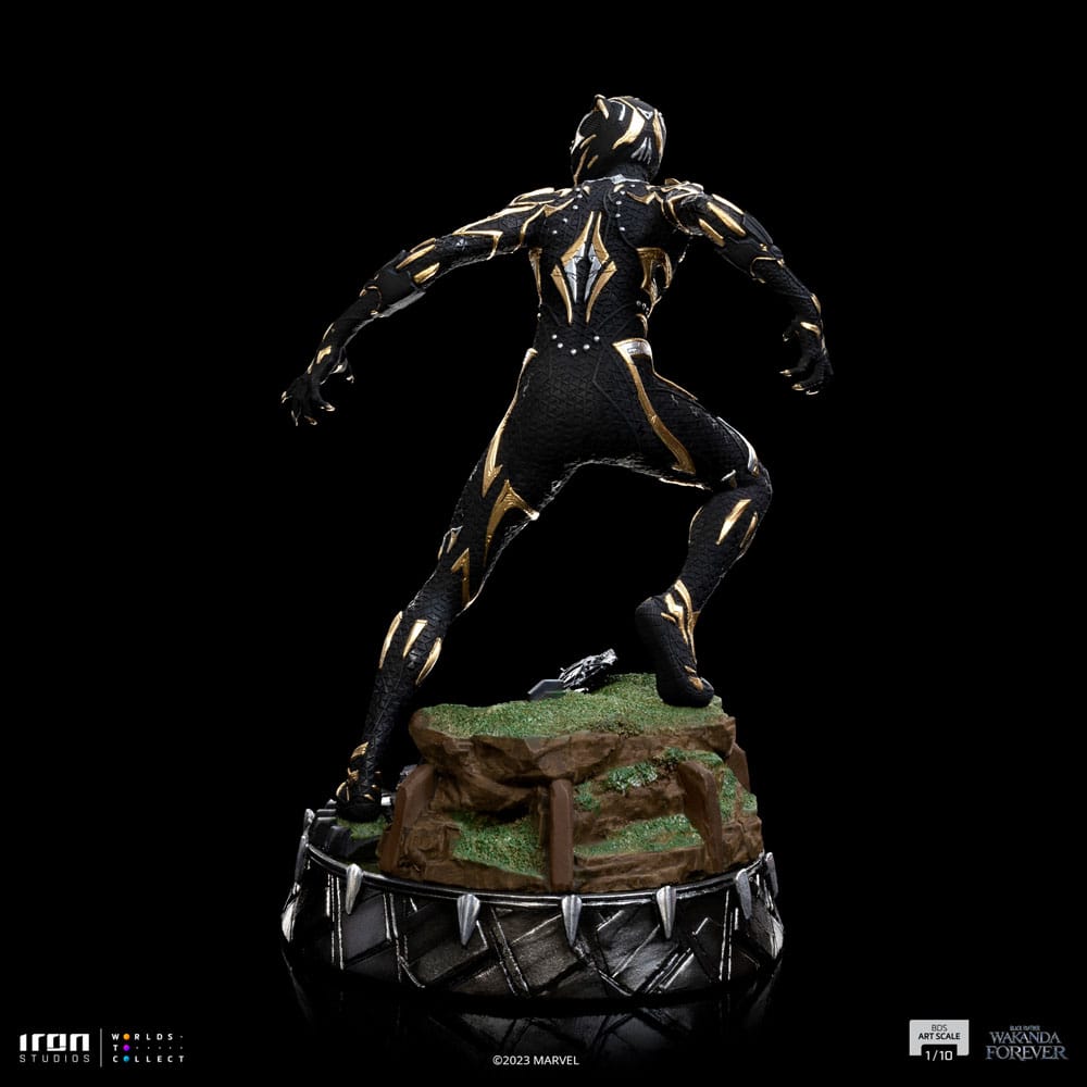 Black Panther スタチュー Diamond Select Black Panther Movie Marvel Gallery PVC Statue Black