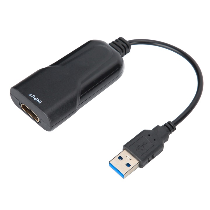 HDMI-USB audio-video rögzítőkártya, 1080P videofelvétel Windows rendszerhez, Enforose
