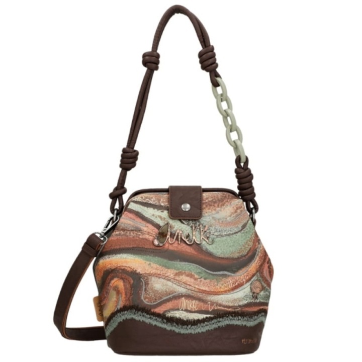 Geanta de umar, Anekke, Piele, Multicolor
