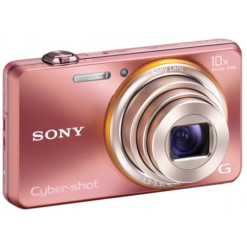 Aparat foto digital Sony Cyber-Shot DSC-WX100, 18.2MP, Pink - eMAG.ro