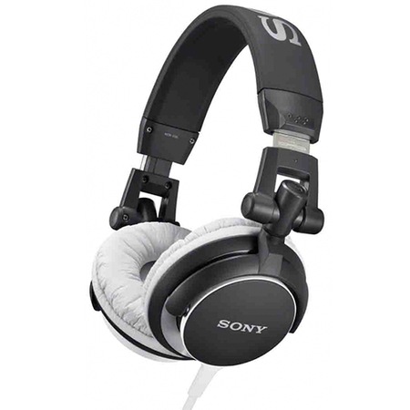 Sony MDRV55 audio fejhallgató, Extra-bass, Összecsukható, Fekete