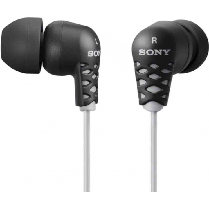 Casti Sony MDREX37, in-ear, negru