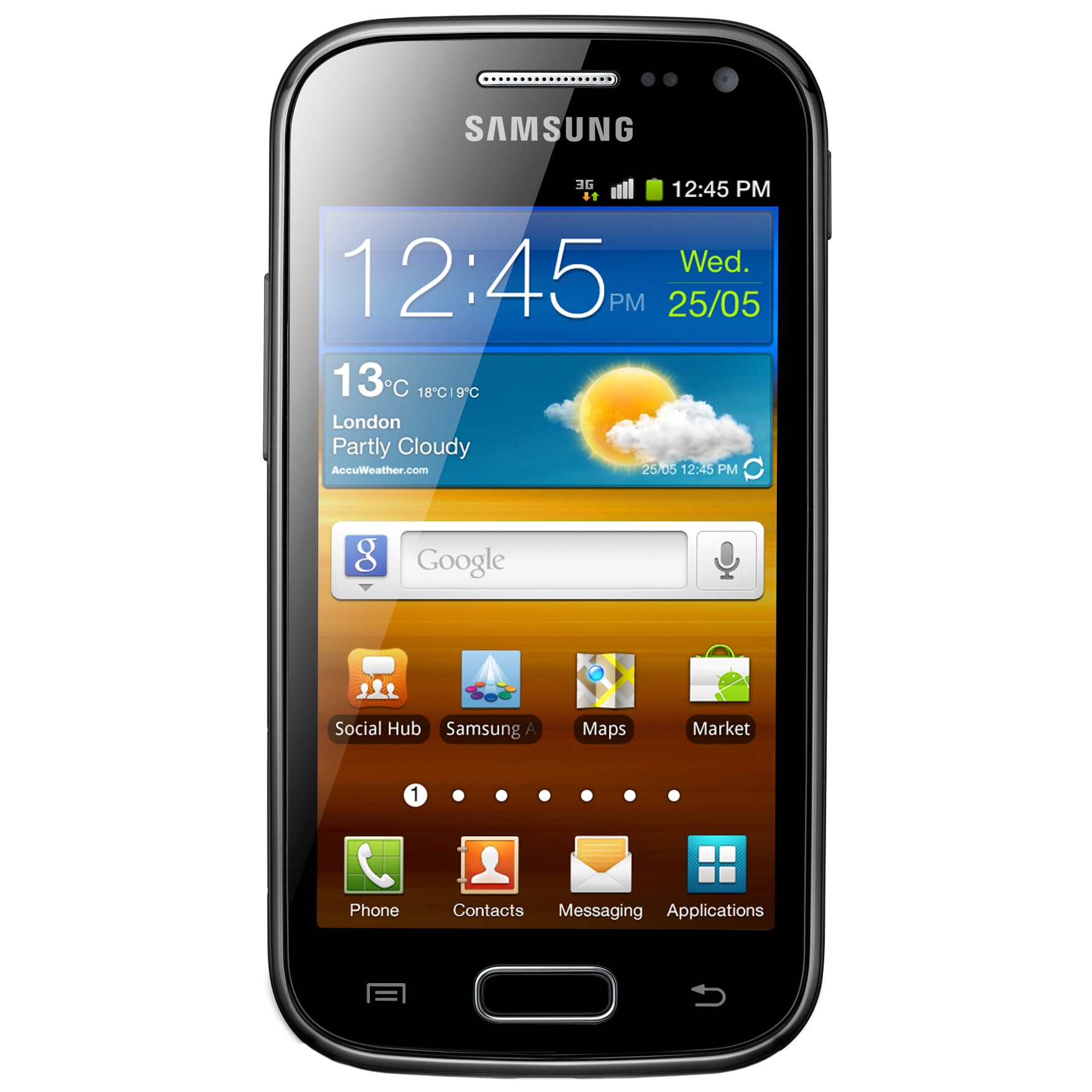 Samsung Galaxy Ace 2 I8160, 3,8 Zoll-Smartphone mit Android 2.3 ...
