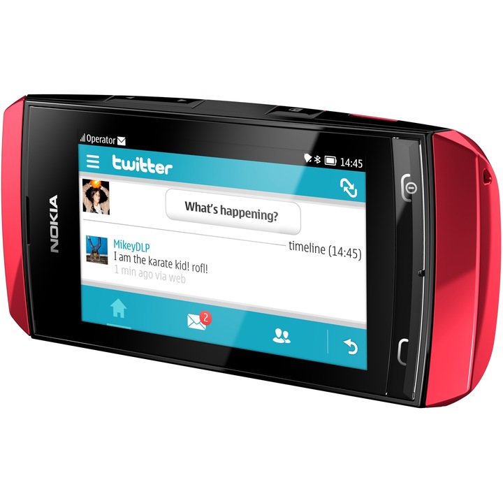 Telefon mobil Nokia 306 Asha Red