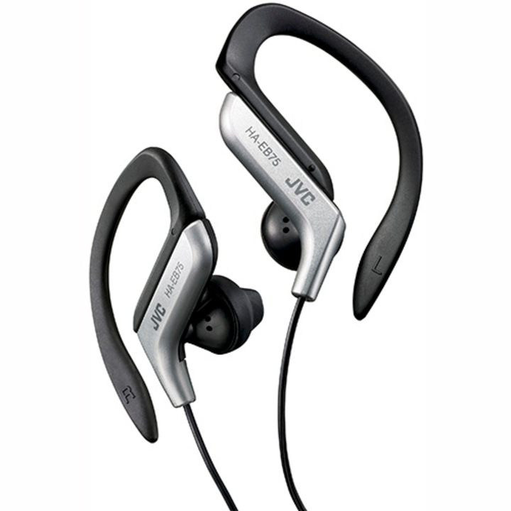 Cпортни слушалки JVC sport HA-EB75-S-E, Сребристи