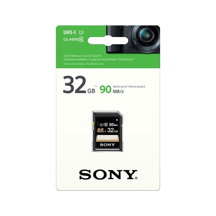 Sony SDHC UHS-I memóriakártya, 32GB, Class 10
