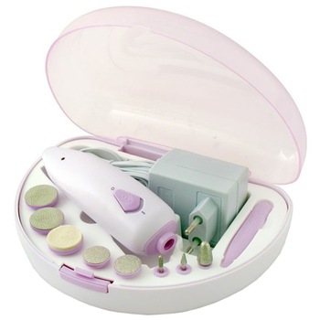 Set pentru manichiura si pedichiura Beper 40.968, 3W, 8 accesorii, Alb/Roz Set pentru manichiura si pedichiura Beper 40.968, 3W, 8 accesorii, Alb/Roz