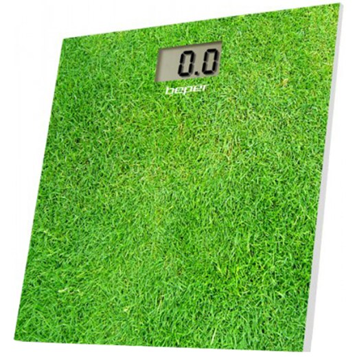 Cantar corporal Beper 40.810F3, 150kg, inchidere automata, Sticla