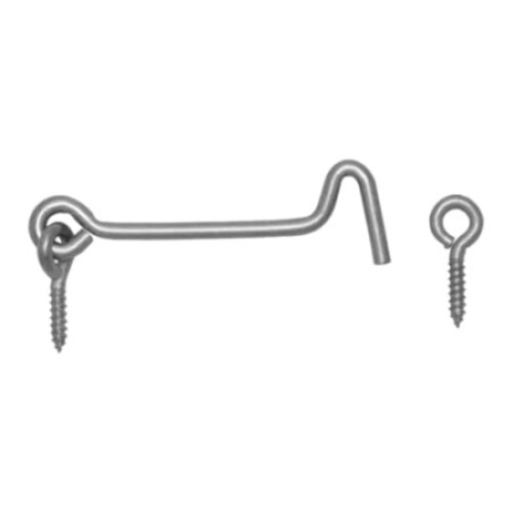 Carlig de vant cu surub, L 60 mm, ZA