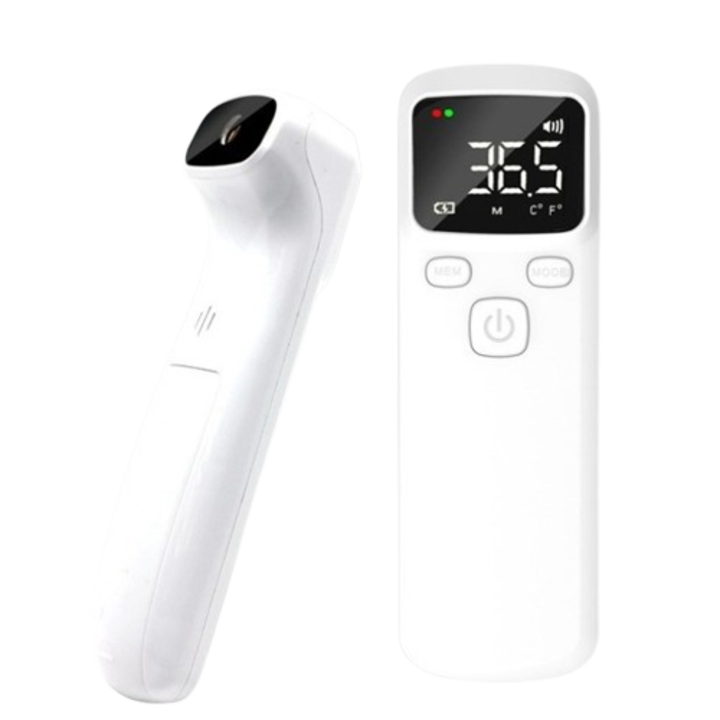 Termometru digital LCD cu alarma, non-contact, pentru masurarea temperaturii corpului, pentru adulti si copii