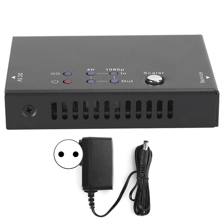 HDMI jelerősítő Jormftte BS11, 18Gbps, 4K, fekete, 100-240V