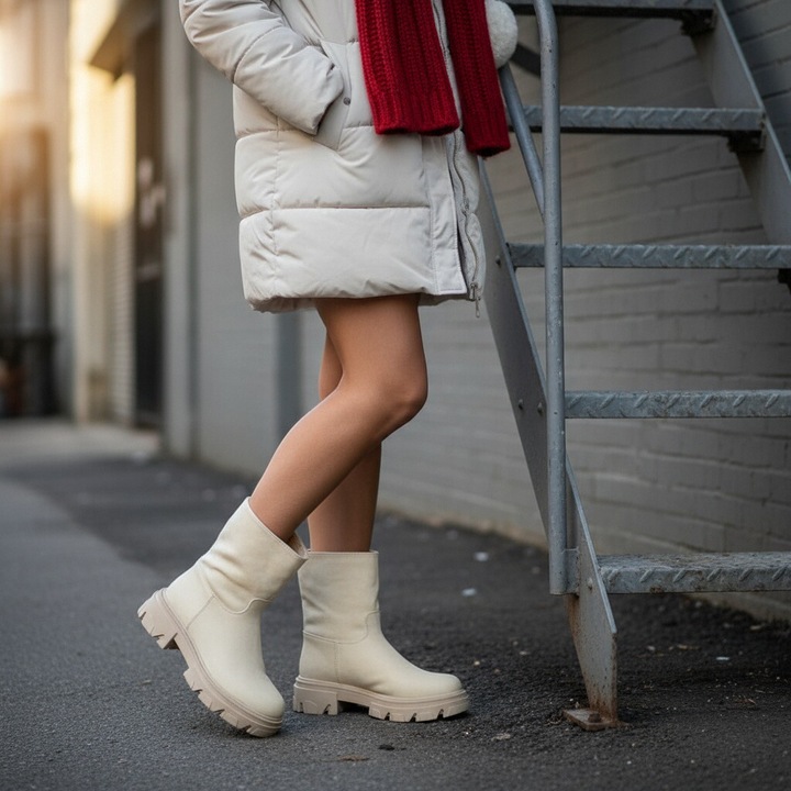 Ghete imblanite CA-83 111876, Bej