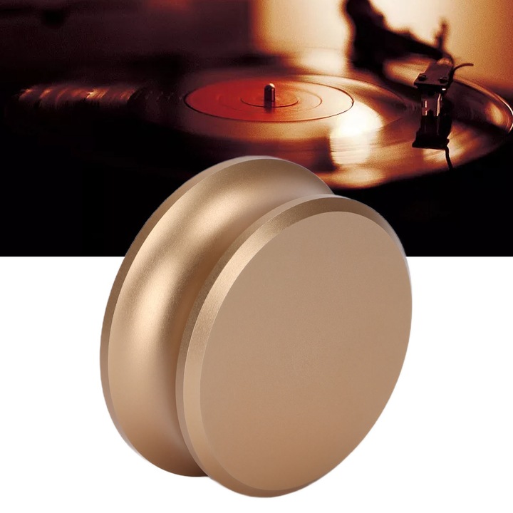 Lemezjátszó súlystabilizátor alumínium lemezjátszó fekete bakelit bilincs súlylemezjátszóhoz