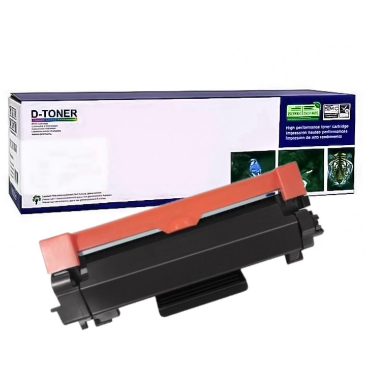 Cartus toner compatibil TN-2590XL TN2590XL negru black, 3000 pagini, pentru BROTHER HL-L2460DN, HL-L2442DW, HL-L2402D, DCP-L2640DN, DCP-L2600D, DCP-L2622DW, MFC-L2922DW, MFC-L2862DW, MFC-L2802DN, MFC-L2802DW