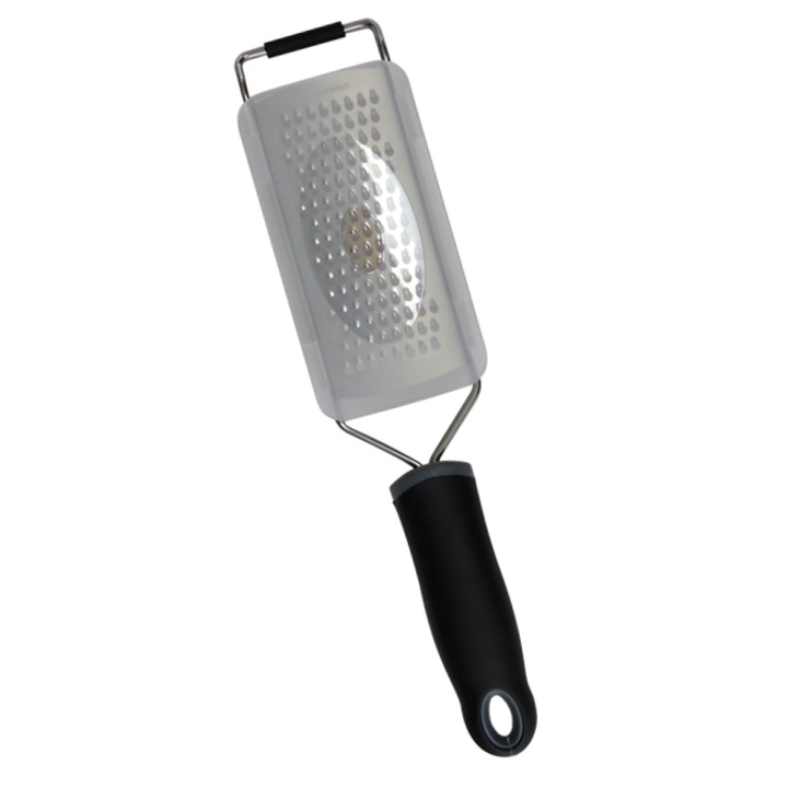 Ренде HORECANO, с дръжка, Ситно, 19.8х6.5cm, черен