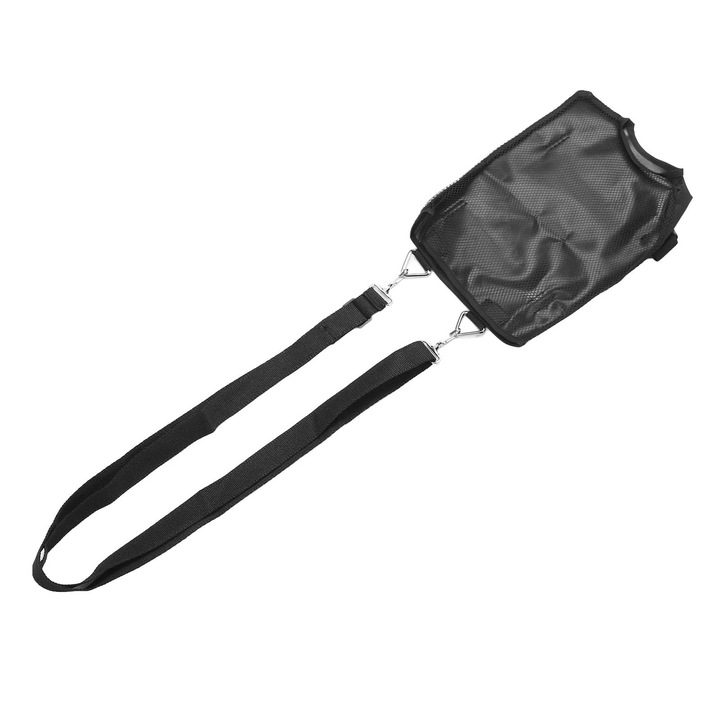 Vízelvezető zsáktartó, Axroad Mall, Vizelet inkontinencia, Állítható, Biztonságos, Mosható, Újrafelhasználható, Ergonomikus kialakítás, Kijáráshoz, Utazás, Repülés, Kb. 30x19 cm, 2000ml, Fekete