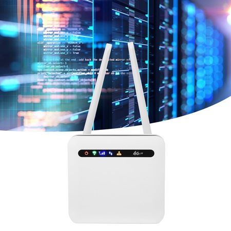 Semnal Router Cu Sim Router cu cartela SIM 4G LTE FDD/TDD Router convenabil, rapid si ...