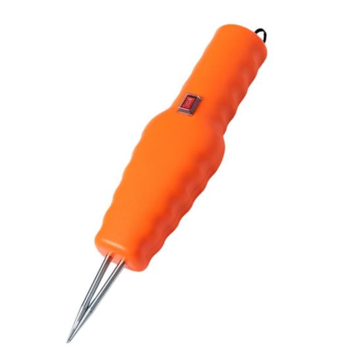 Smulgator electric cu conectare la priza pentru pasari - aparat electric de smuls pene pentru pui, pasari, rata, curcan, prepelita, culoare Portocaliu