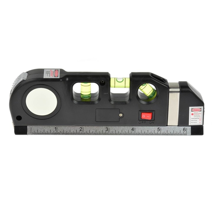 Nivela poloboc multifunctionala cu laser, GEKO, 2.5 m