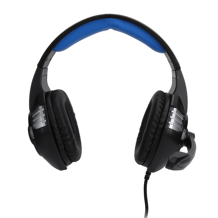 Jormftte S80 gamer headset, USB kábel, mindenirányú mikrofon, 2m, többszínű