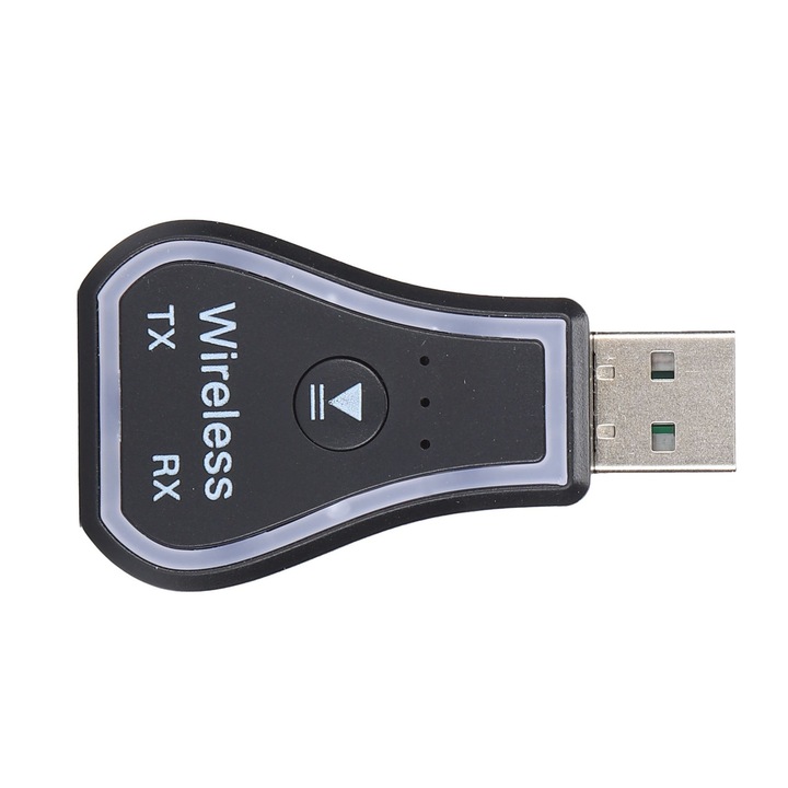 Jormftte M11 Bluetooth 5.0 vezeték nélküli adapterek, USB, max. 10m hatótávolság, ABS