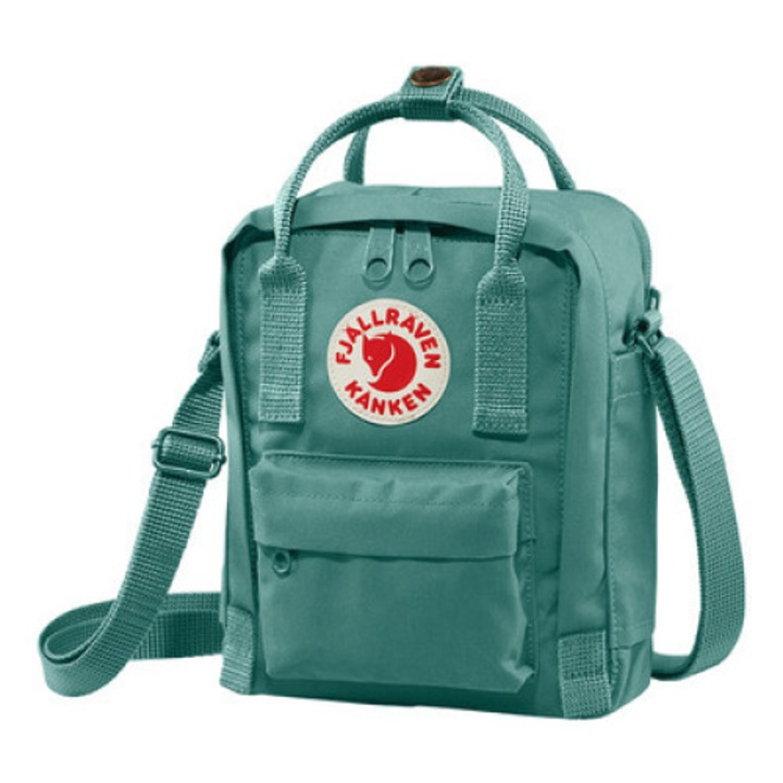 Fjallraven Kanken hátizsák, szintetikus Oxford, zöld, 20x15 cm, Hebecare 5