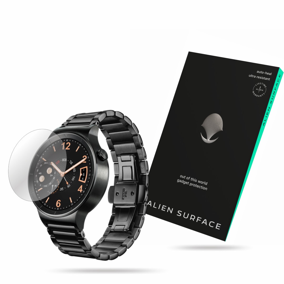 Folie Alien Surface, Huawei Watch W1, protectie ecran 1+2 Rezerve