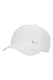 Nike, Sapca ajustabila cu tehnologie Dri-FIT Club, Alb