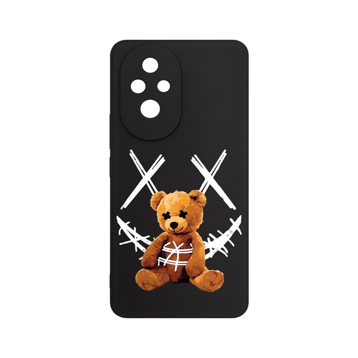 Husa pentru Honor 200 Pro, BestCase® Slim SIlicon 0.8MM, Teddy Bear Smile, Protectie Camera, Antisoc, Rezistenta la uzura, c-B 982