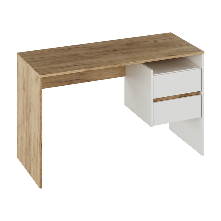 Birou DTD stejar artisan albTulio 125x51.6x75.4 cm