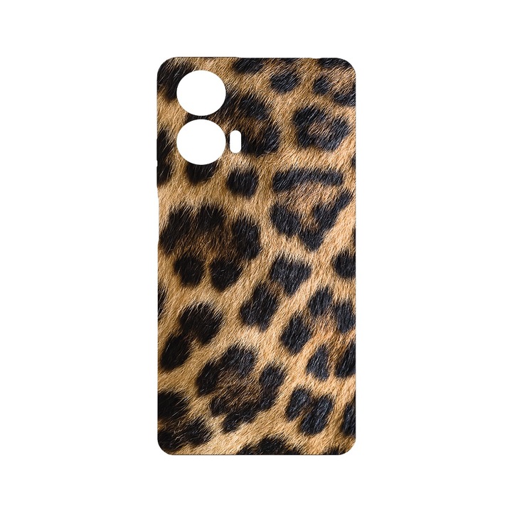 Husa pentru Motorola Moto G24 / Moto G24 Power, BestCase® Slim SIlicon 0.8MM, Leopard pattern, Protectie Camera, Antisoc, Rezistenta la uzura, c-B 1442