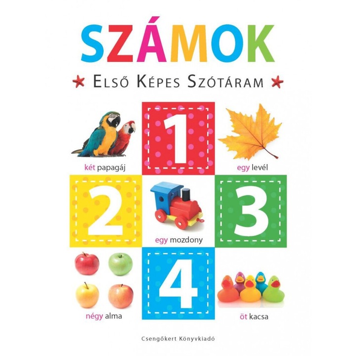 Csengőkert: Számok – Első képes szótáram