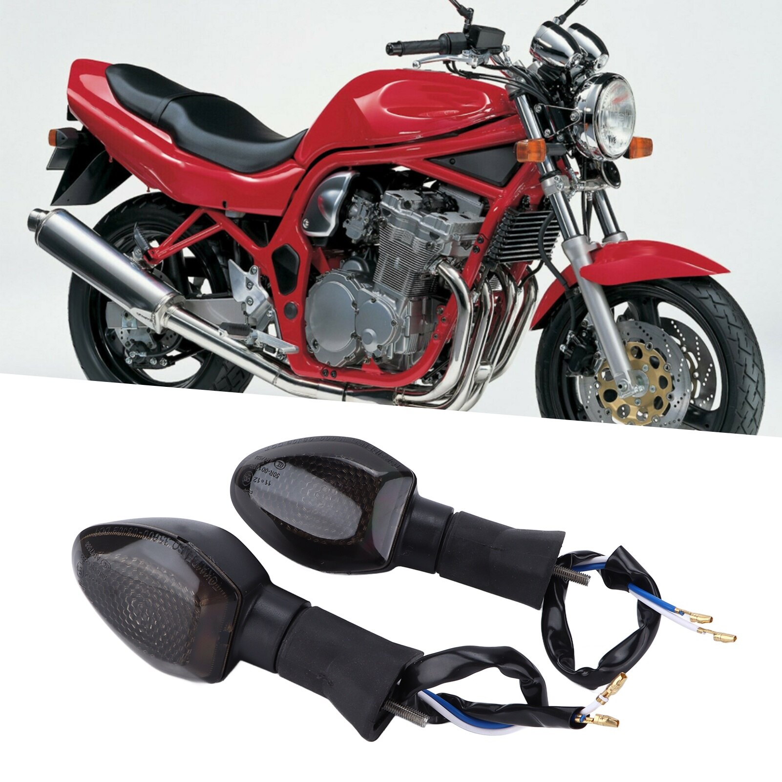 Set 2 bucati Lumina Semnalizare Moto Mmgoqqt, ABS, 12V - eMAG.ro