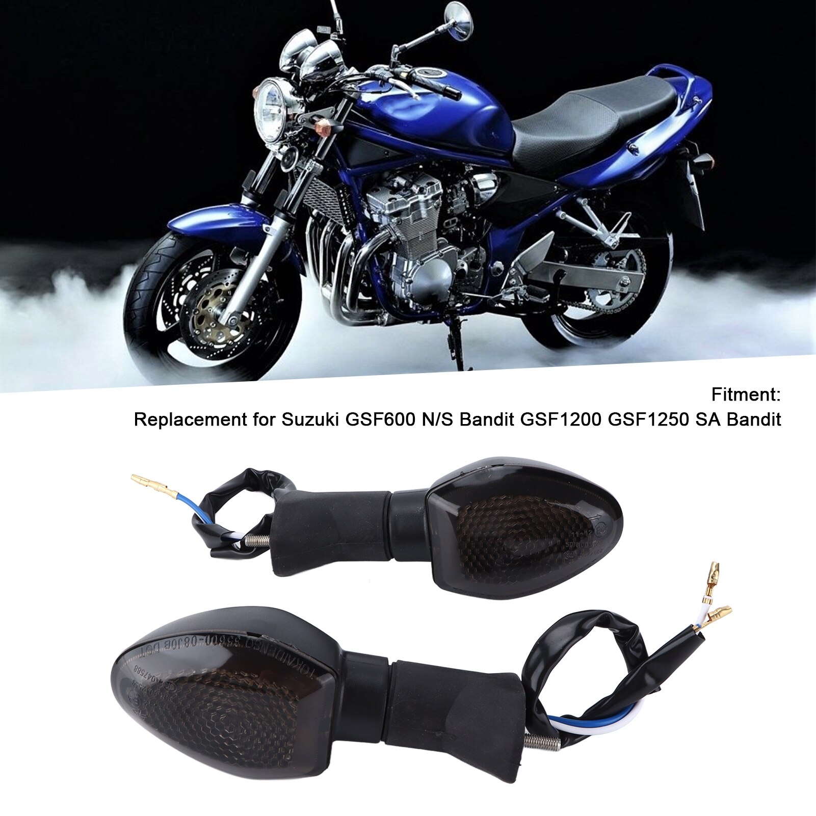 maa☺︎ Set 2 bucati Lumina Semnalizare Moto Mmgoqqt, ABS, 12V - eMAG.ro