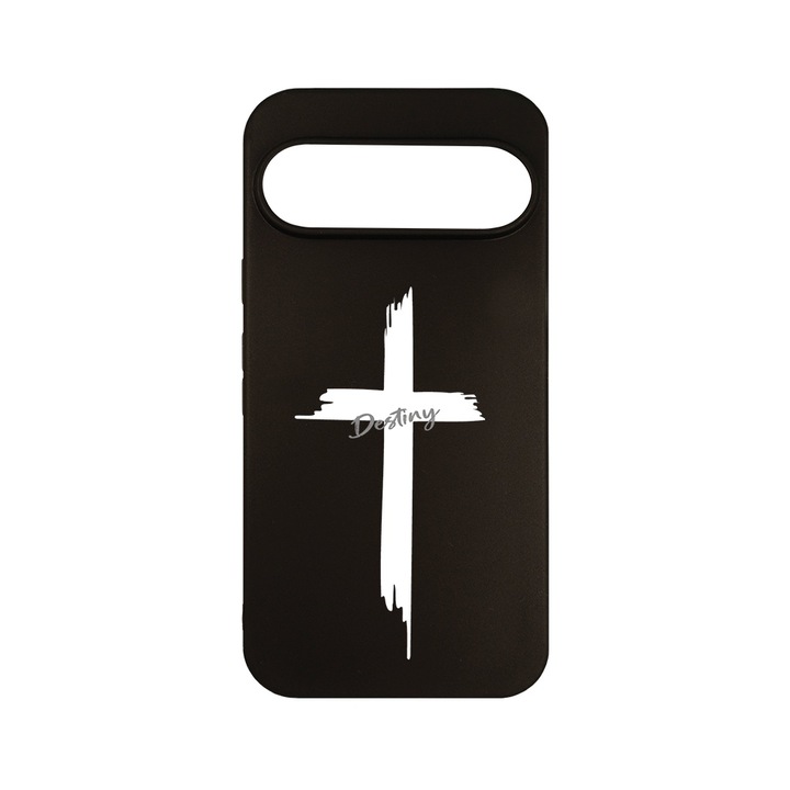 Husa pentru Google Pixel 9 Pro, BestCase® Slim SIlicon 0.8MM, Destiny, Protectie Camera, Antisoc, Rezistenta la uzura, c-B 1466