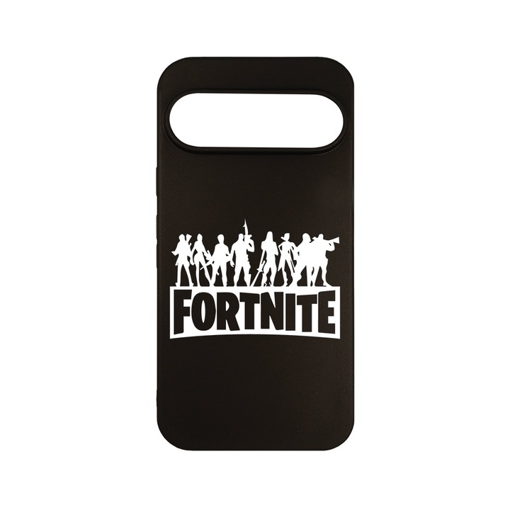 Husa pentru Google Pixel 9, BestCase® Slim SIlicon 0.8MM, Fortnite, Protectie Camera, Antisoc, Rezistenta la uzura, c-B 1629