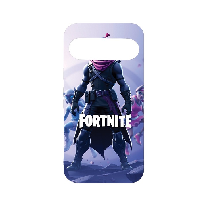 Husa pentru Google Pixel 9 Pro, BestCase® Slim SIlicon 0.8MM, Fortnite, Protectie Camera, Antisoc, Rezistenta la uzura, c-B 1689