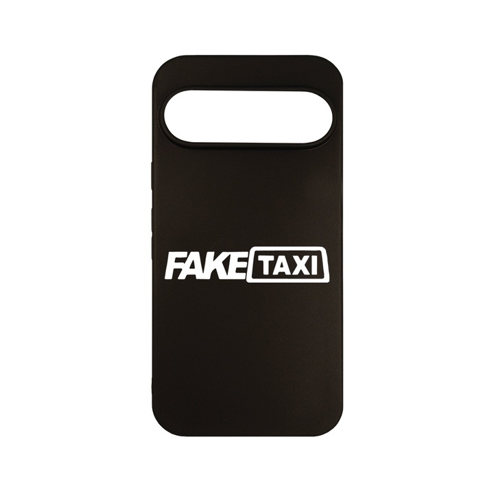 Husa pentru Google Pixel 9, BestCase® Slim SIlicon 0.8MM, Fake Taxi, Protectie Camera, Antisoc, Rezistenta la uzura, c-B 1647