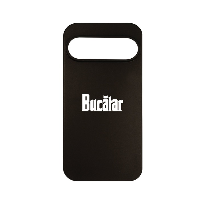 Husa pentru Google Pixel 9 Pro, BestCase® Slim SIlicon 0.8MM, Bucatar - GodFather Style, Protectie Camera, Antisoc, Rezistenta la uzura, c-B 1696